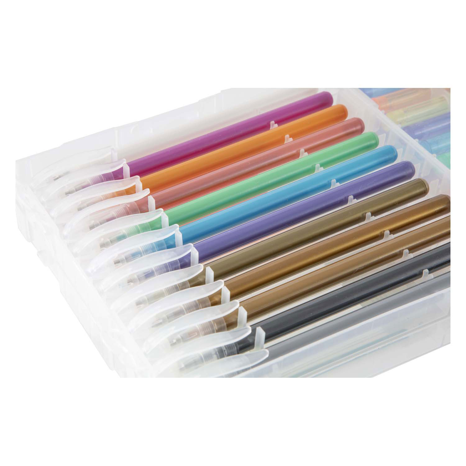 Ensemble de stylos gel, 48 pièces.