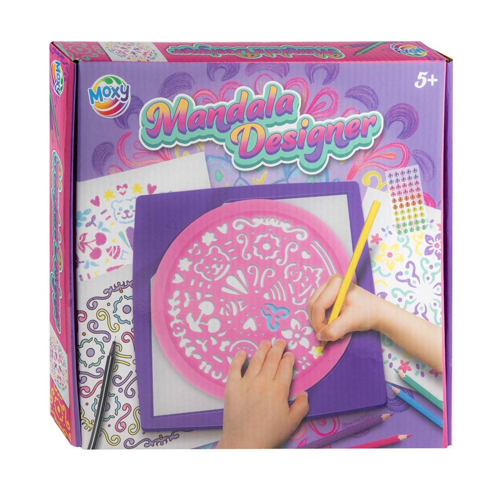 Ensemble de motifs mandalas