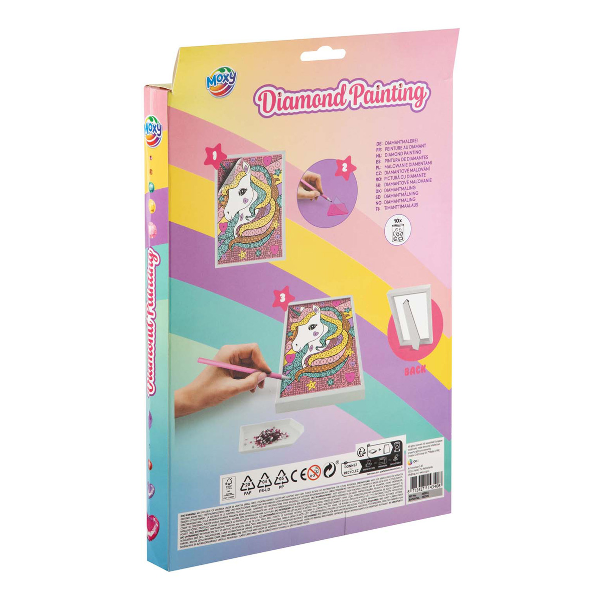 Diamond Painting Knutselset Eenhoorn
