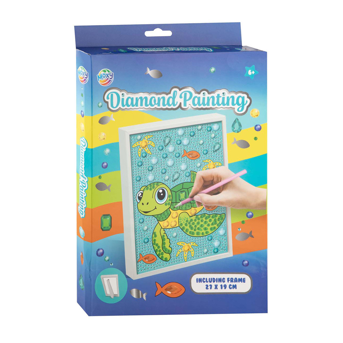 Kit de broderie diamant tortue