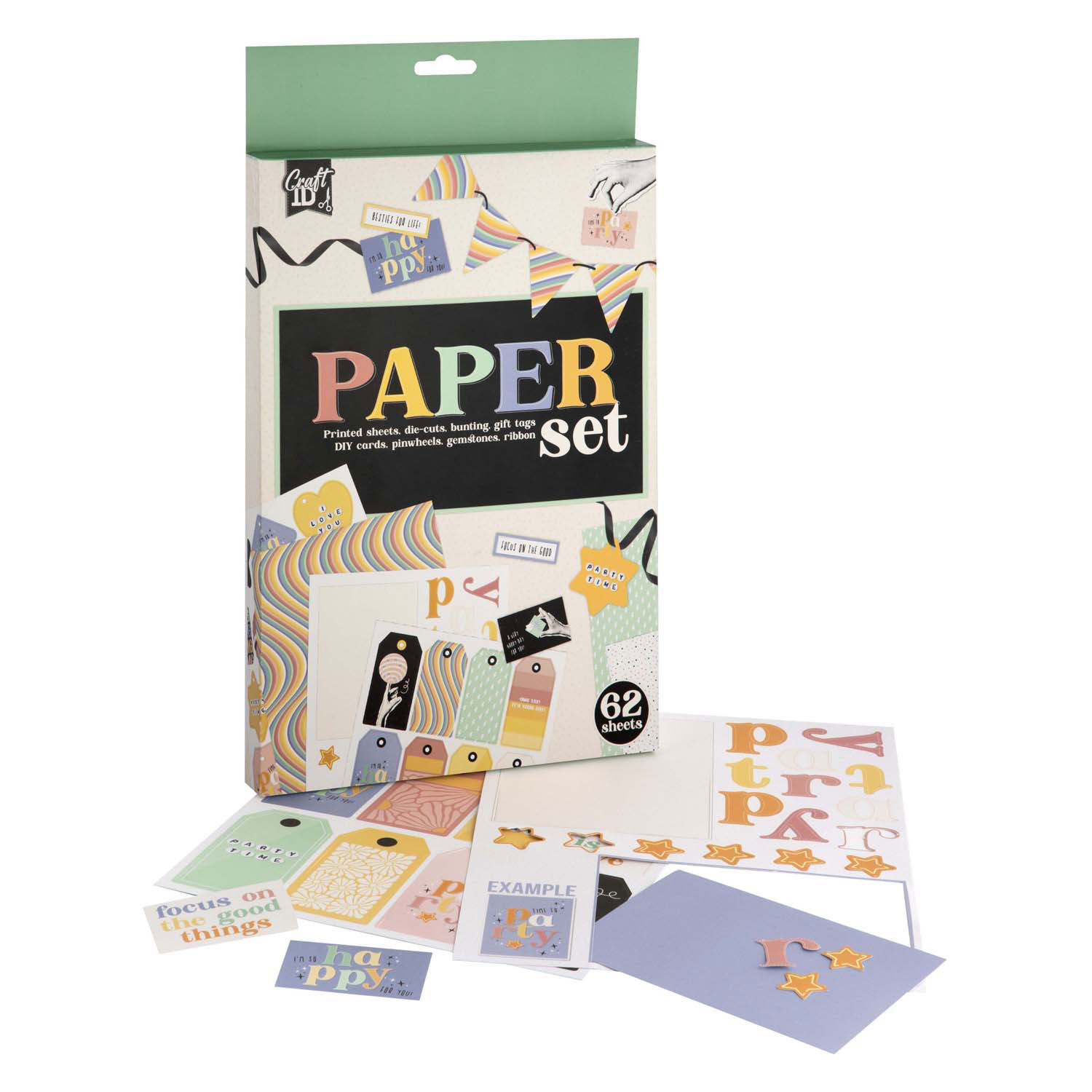 Knutsel Papier met Print Gemend A4