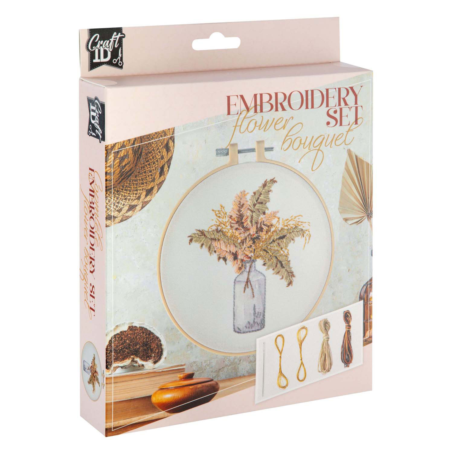 Kit de broderie Vase avec fleurs