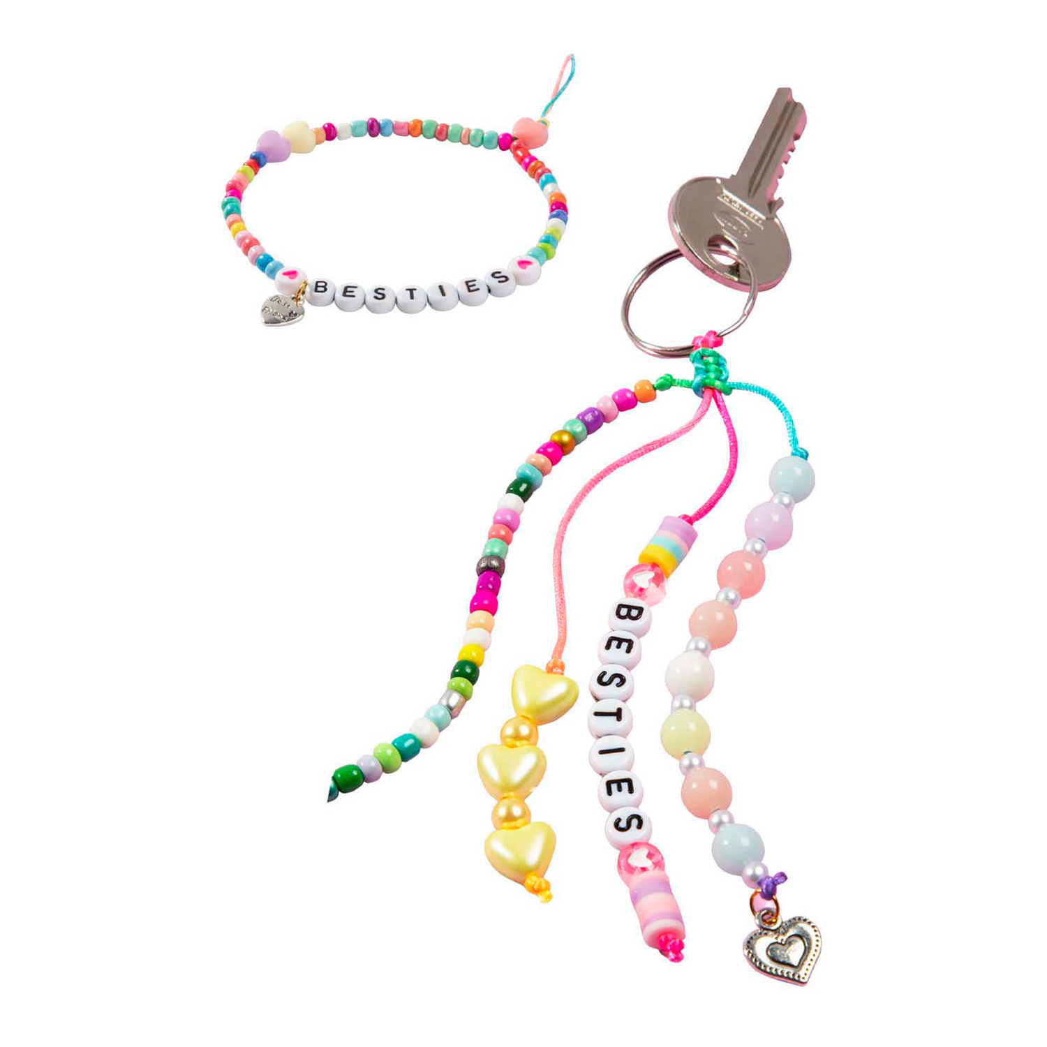Besties MYO Sieraden- & Accessoireset Sleutelhanger met Armbandje