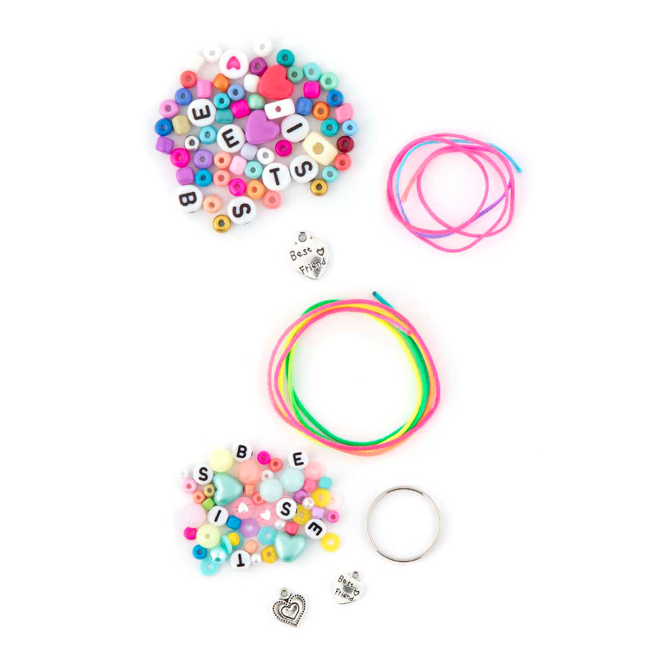 Besties MYO Sieraden- & Accessoireset Sleutelhanger met Armbandje