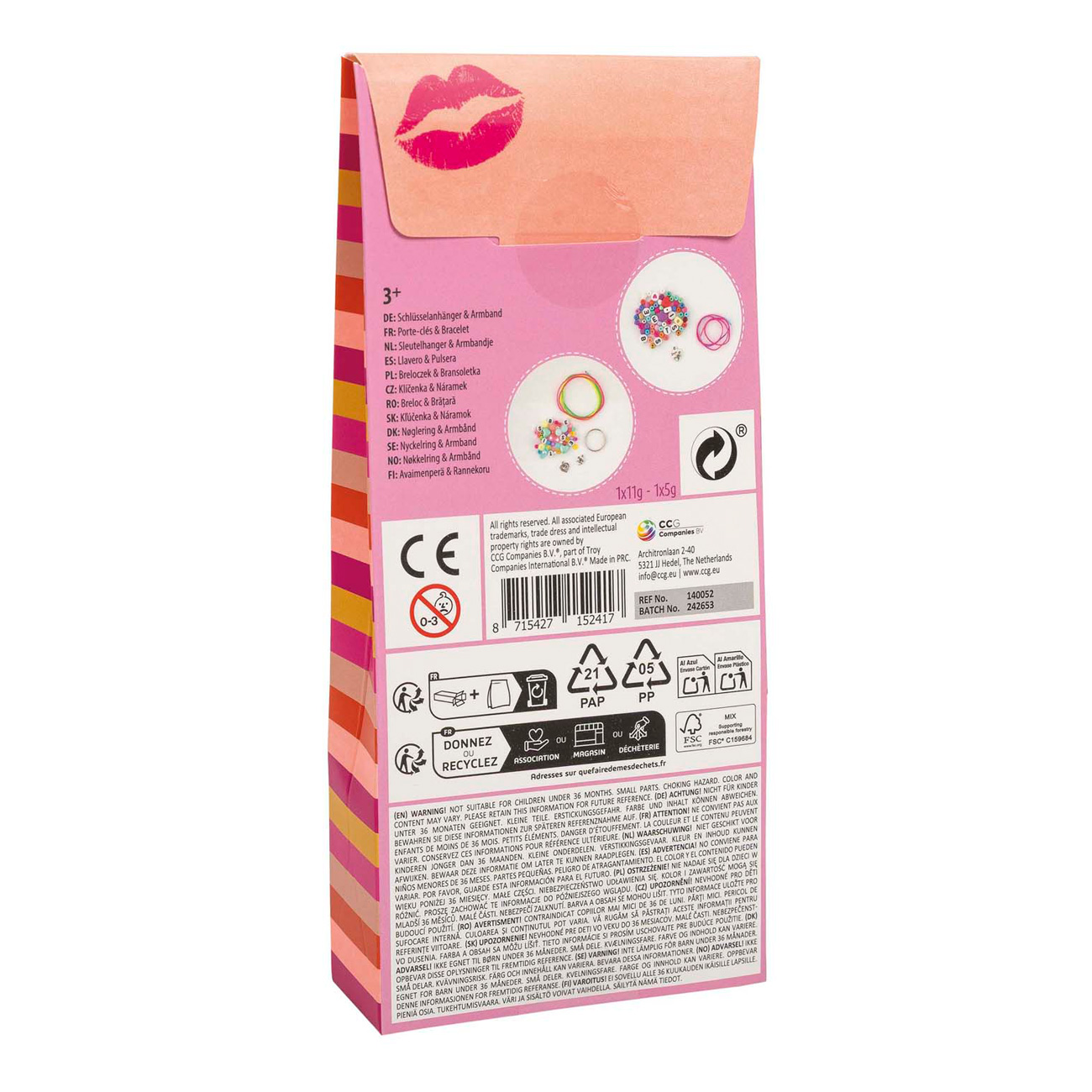 Besties MYO Sieraden- & Accessoireset Sleutelhanger met Armbandje