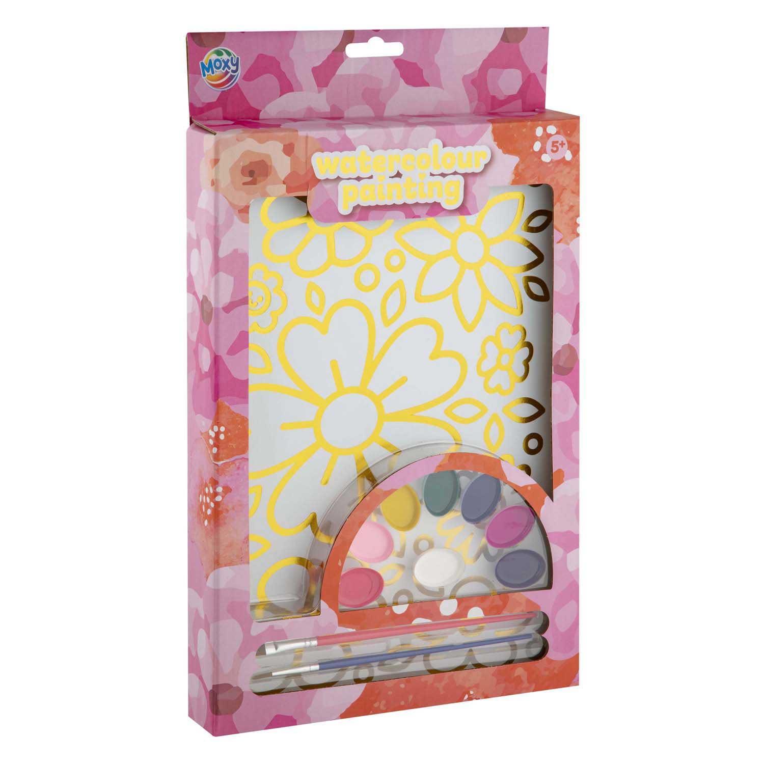 Waterverf Schilder Set - Inclusief 2 Kwasten