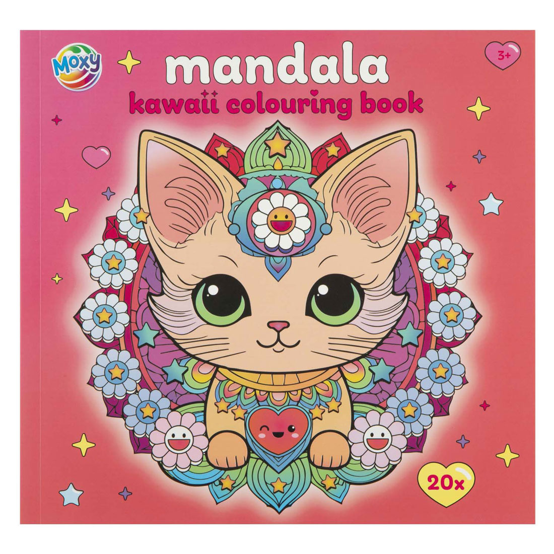Mandala Kawaii Kleurboek - 20 Vellen