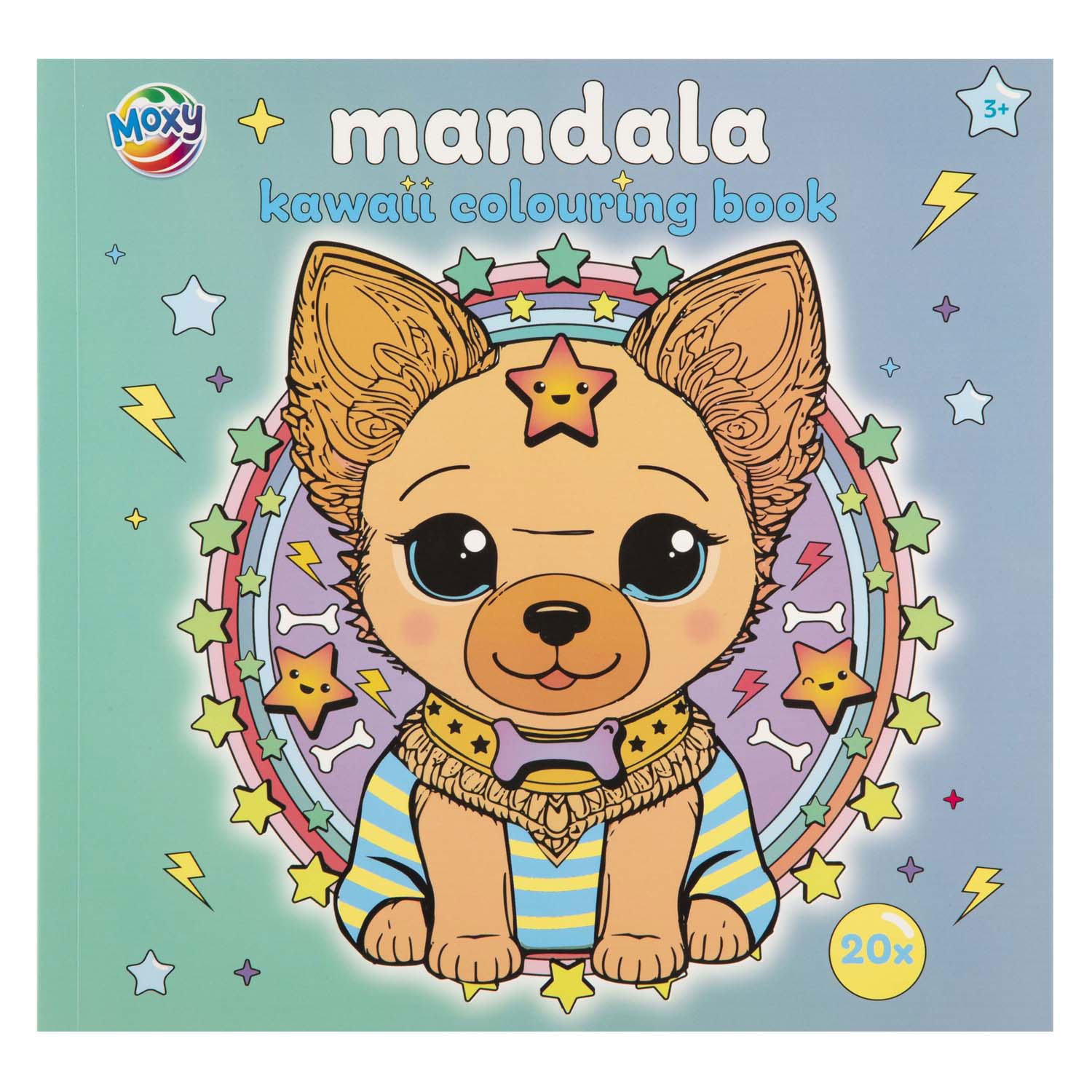 Mandala Kawaii Kleurboek - 20 Vellen