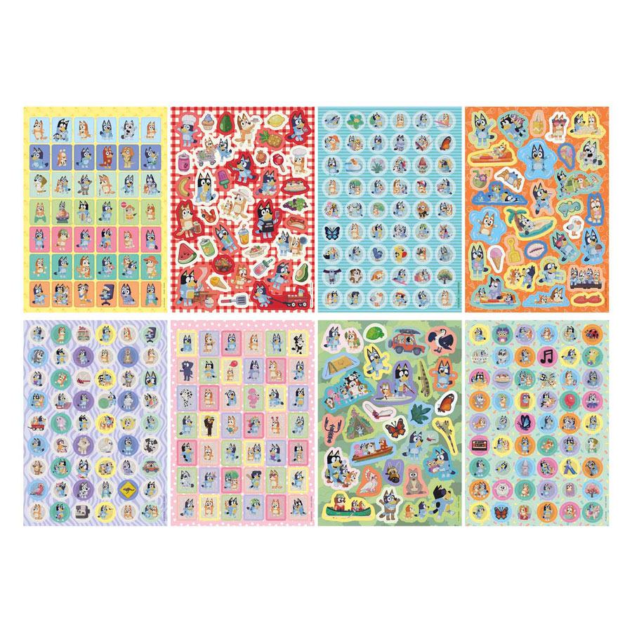 Bluey Glitter Stickerboek