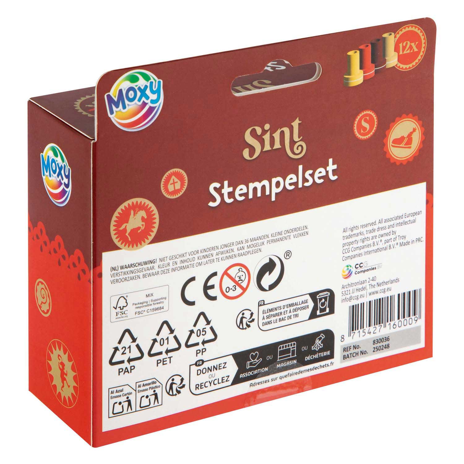 Sinterklaas- Stempeln – 12 Stk.