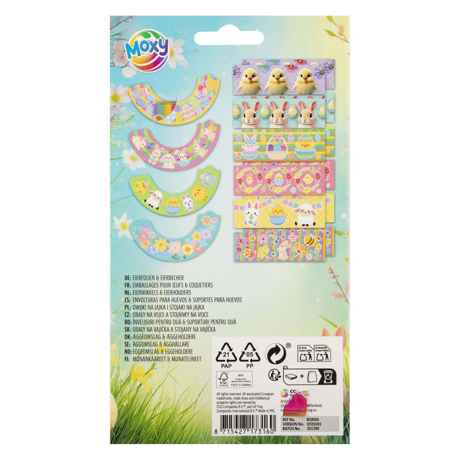 Paaseieren Versieren - 12 Versieringen 4 Eierhouders