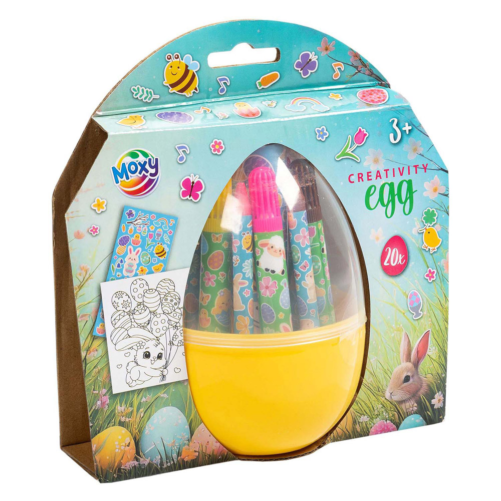 Kit de bricolage de Pâques - Comprend des feutres et de la craie