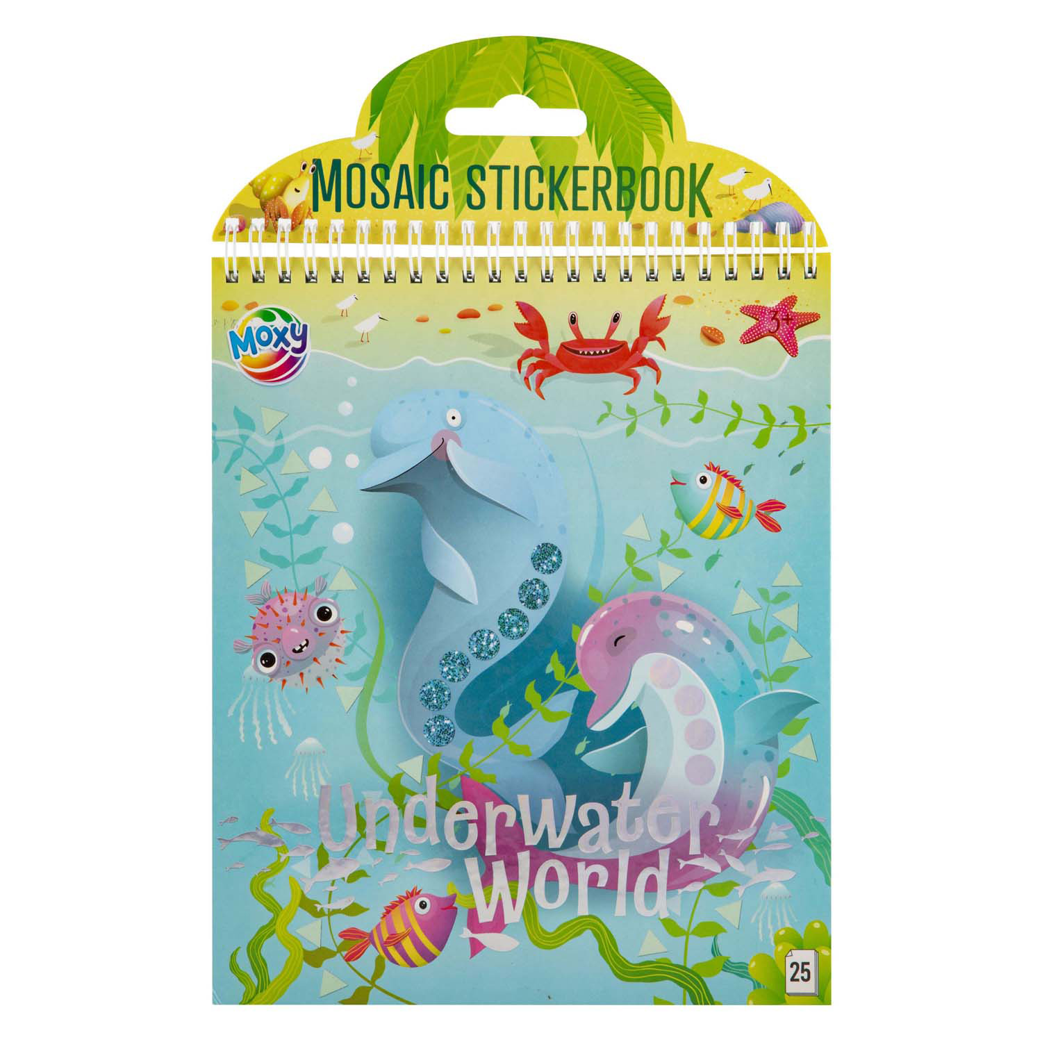 Luxe Mozaïek Stickerboek Onderwaterwereld