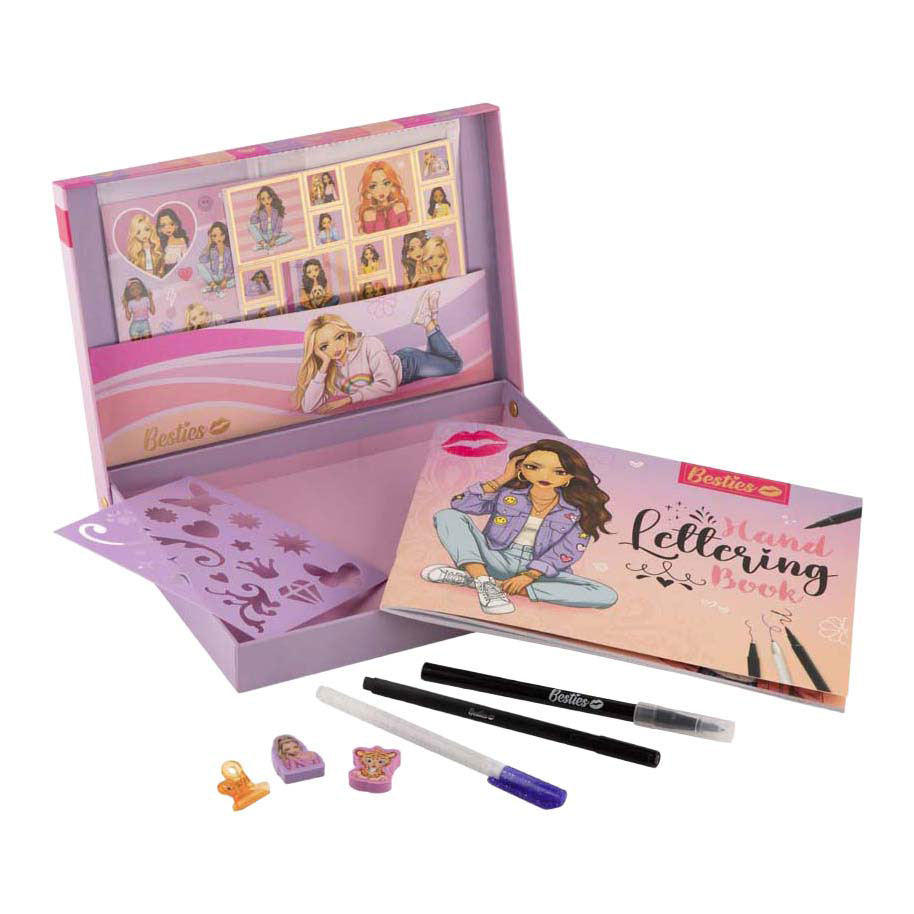 Besties Handlettering Set incl. Boek - 32 Pagina's