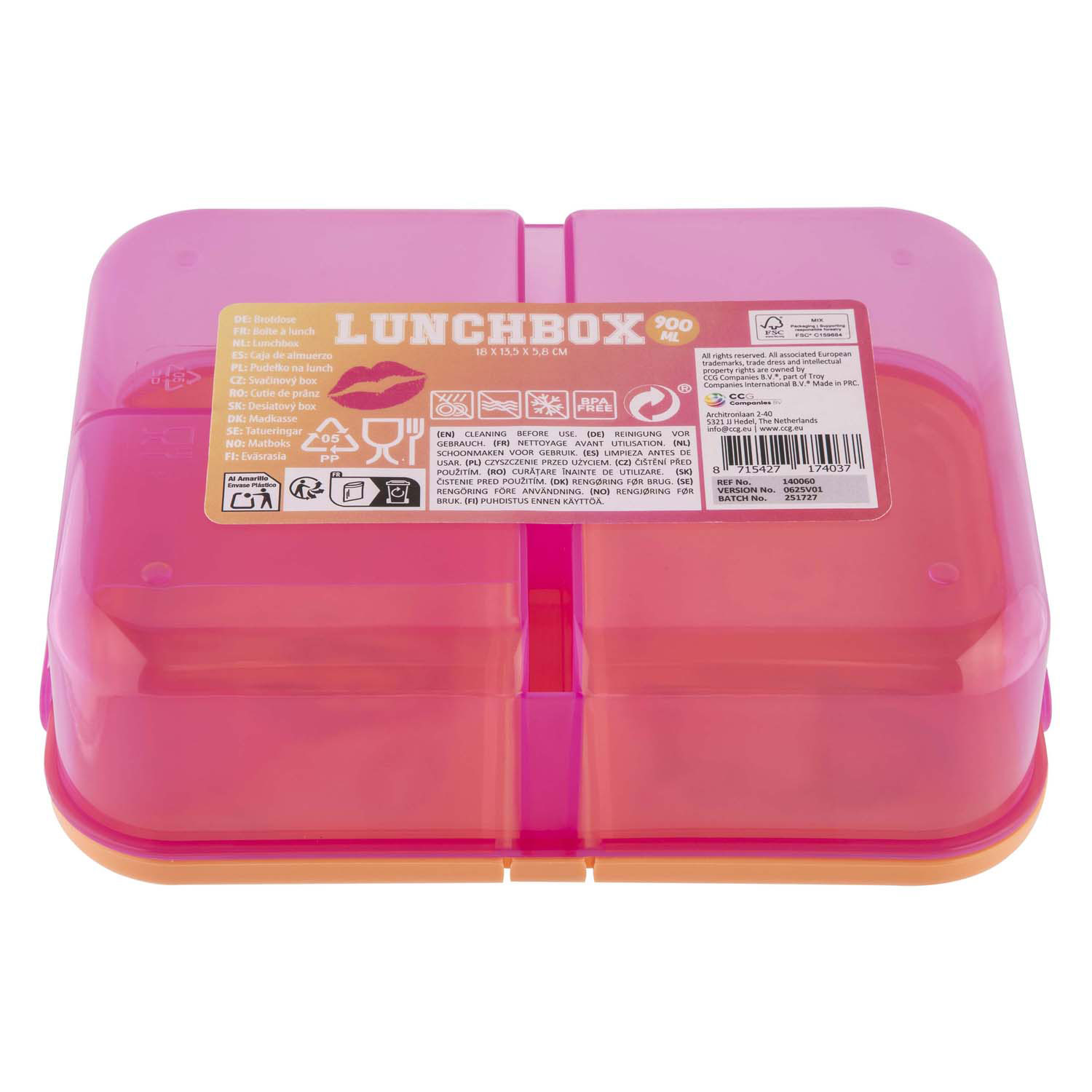 Besties Lunchbox - 18x13,5x5,8cm