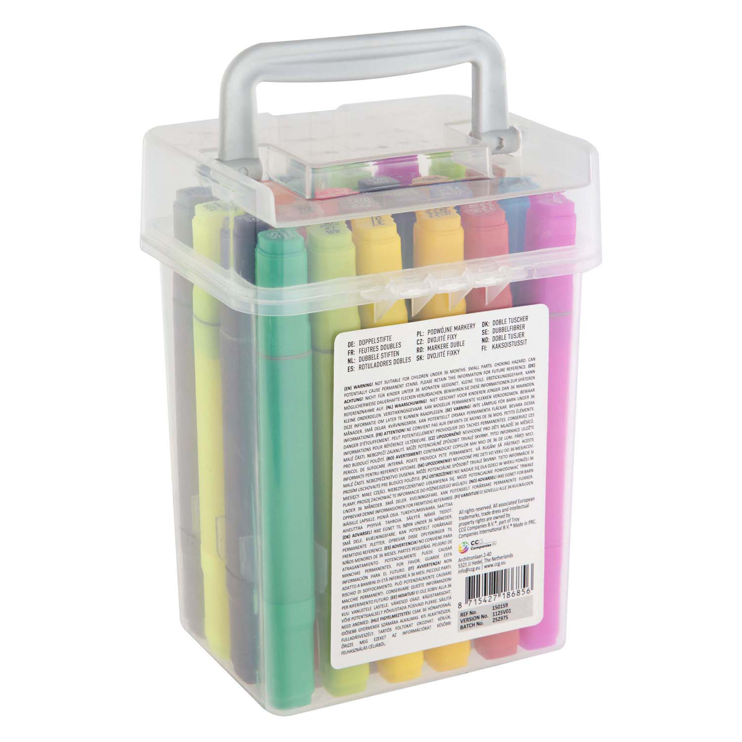 Dual Markers in Opbergbox - 24 stuks