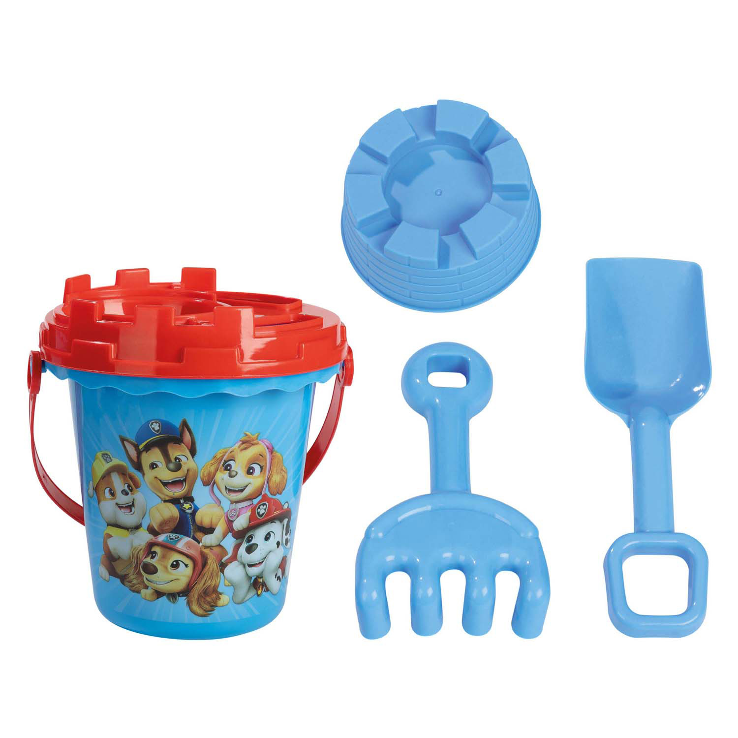 PAW Patrol Strandset in Emmer Blauw - 5dlg.