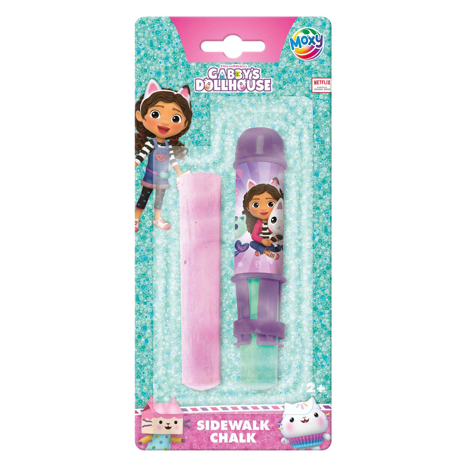 Craie de trottoir de la maison de poupée de Gabby