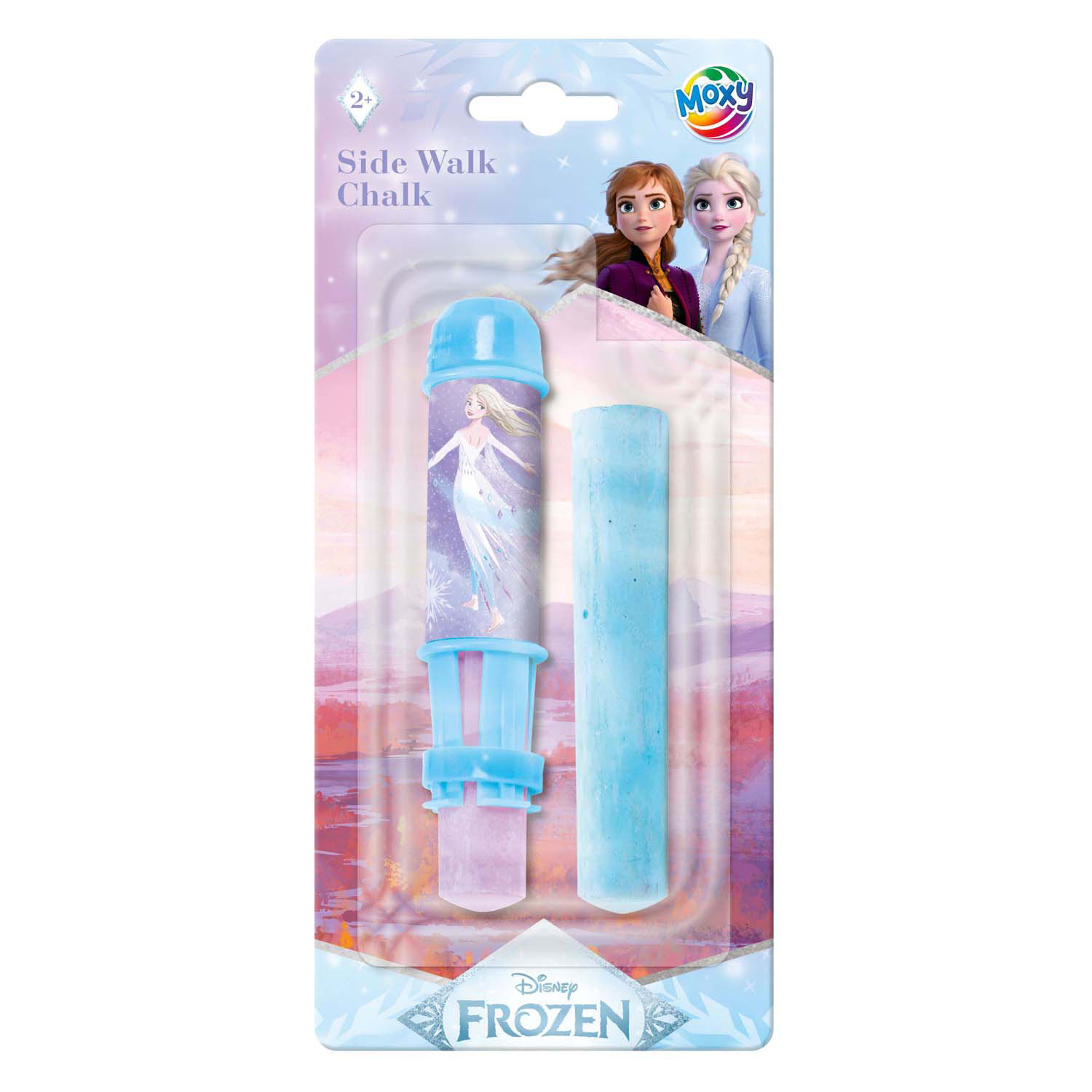 craie de trottoir gelée