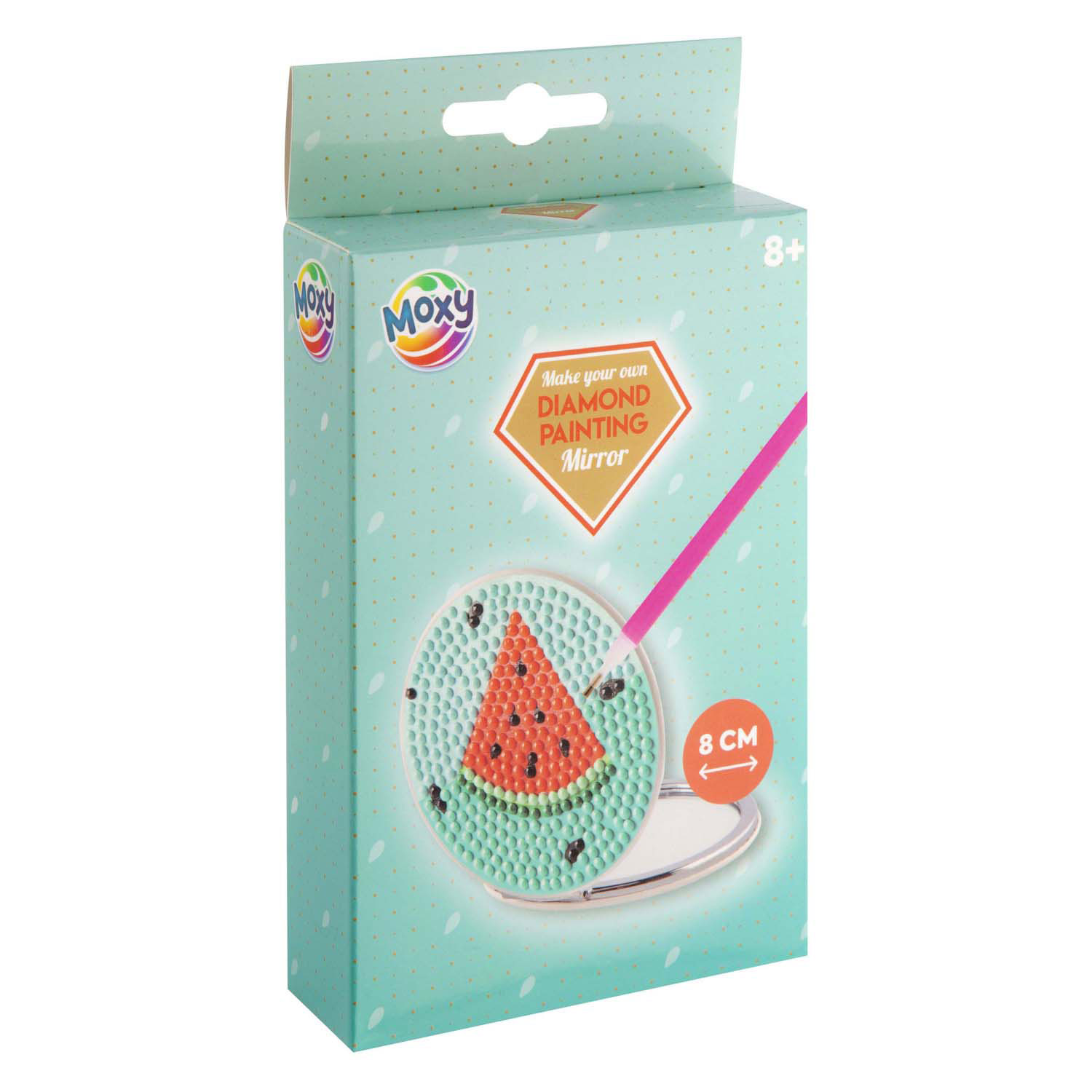 Diamantmalerei Handspiegel Dekorieren - 8 cm