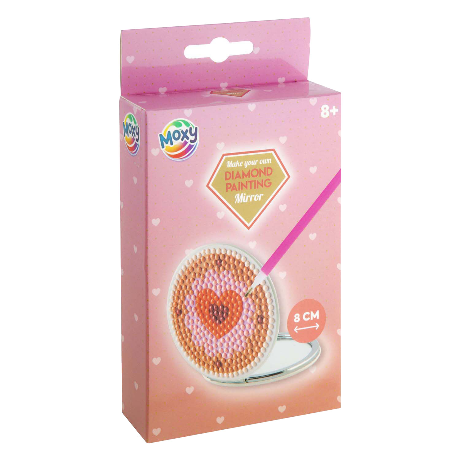 Diamantmalerei Handspiegel Dekorieren - 8 cm