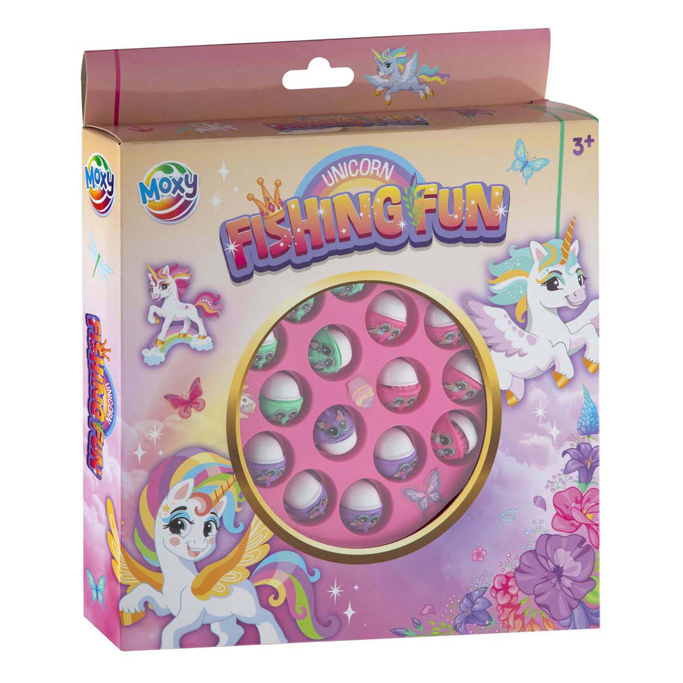 Visspel 21,5 cm - Roze