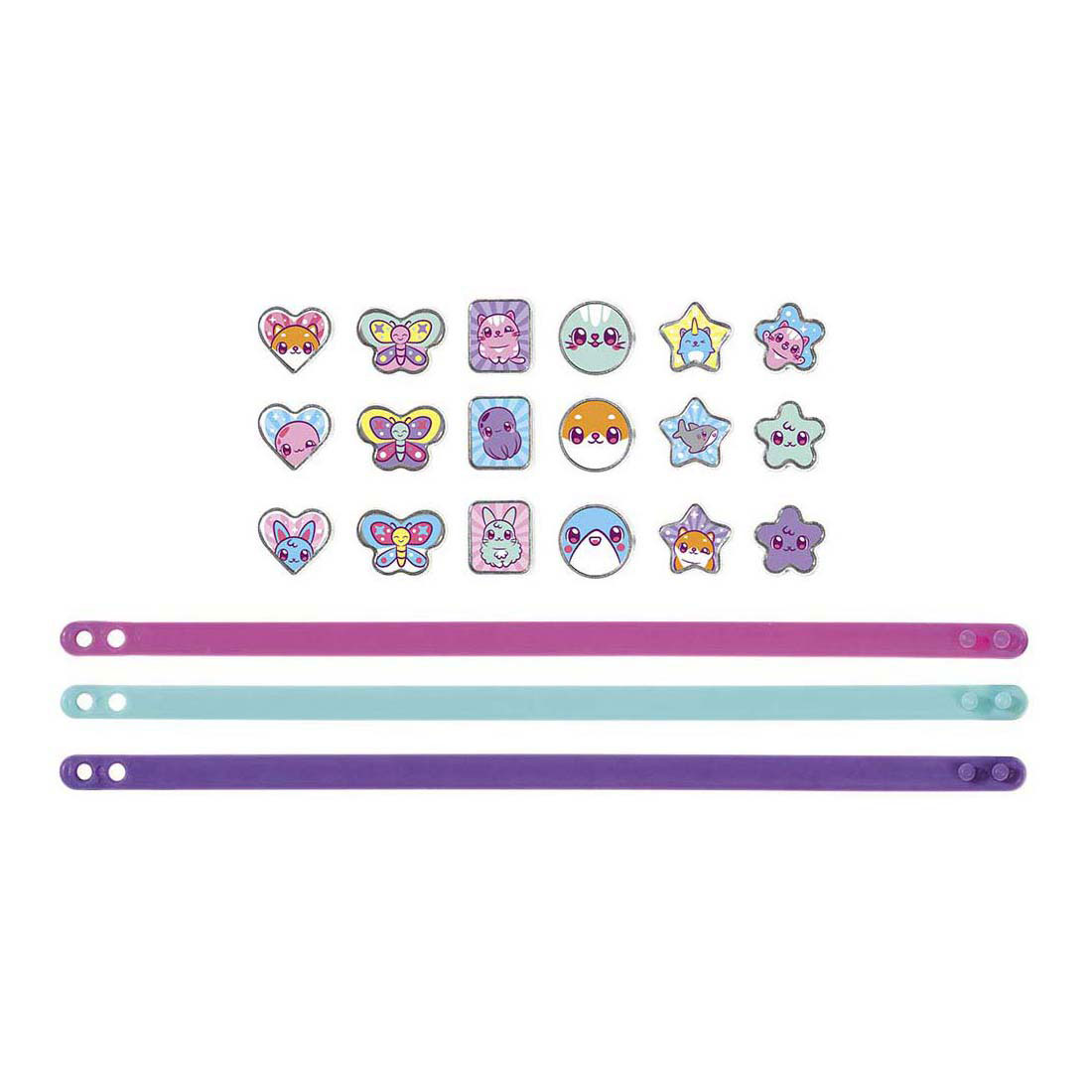 Mini MyMy 3 Armbanden & 18 Bedels