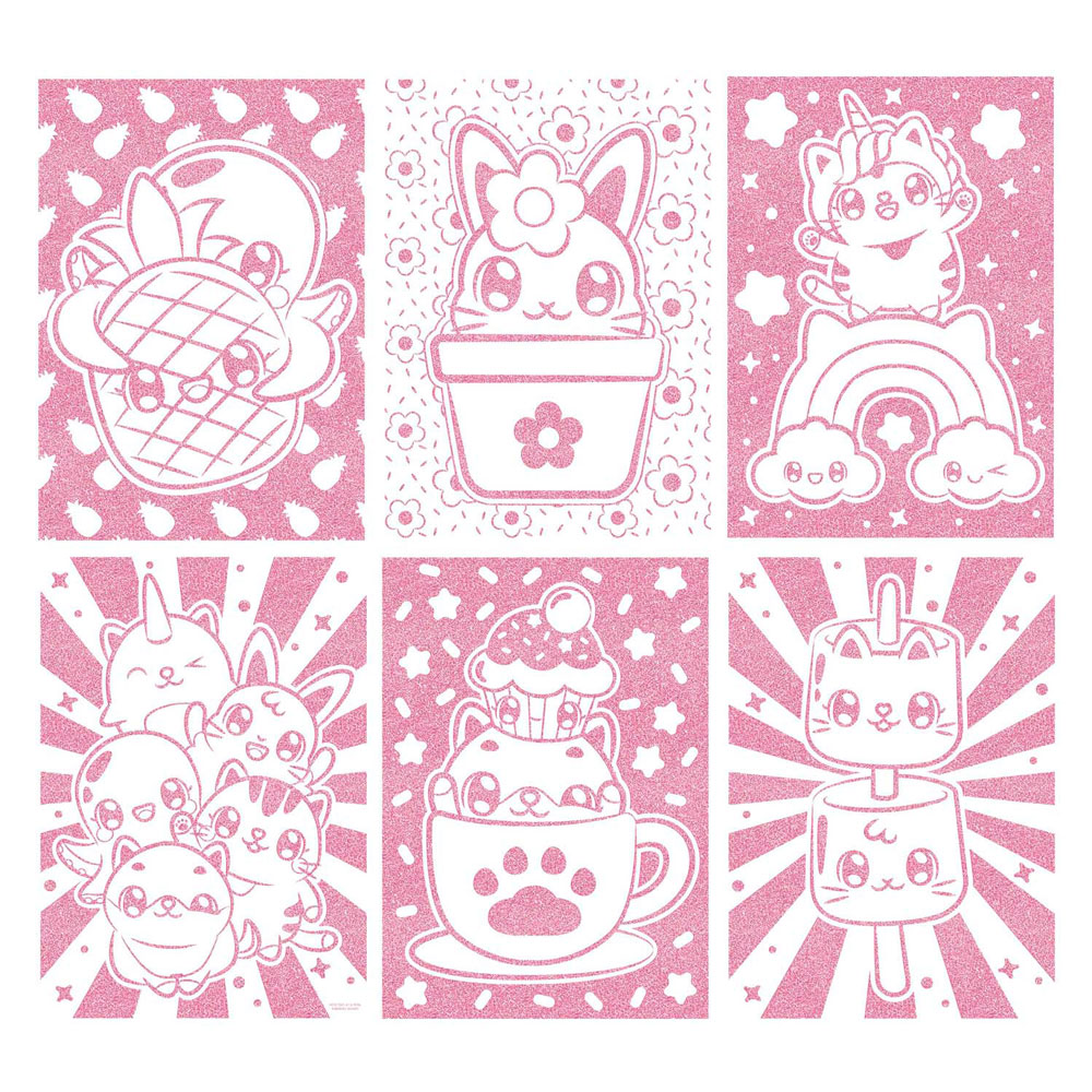 Mini MyMy Glitter Kleurpapier A4