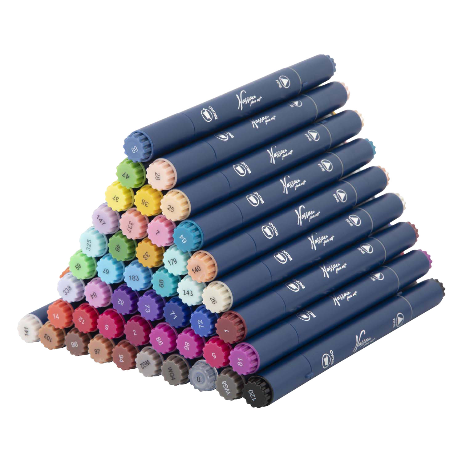 Nassau Ronde Dual Markers - 48st.