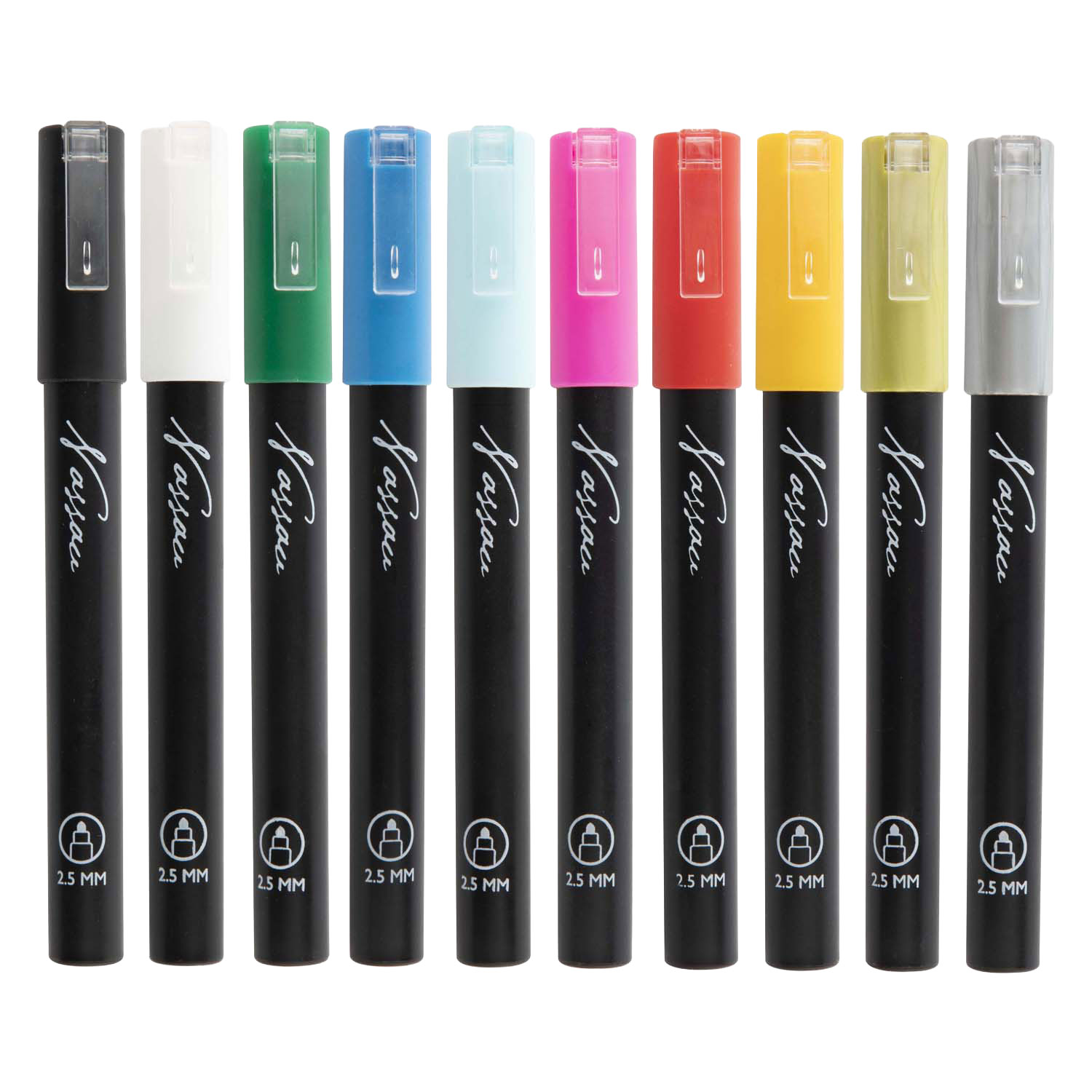 Nassau Acryl Markerset - 10st.