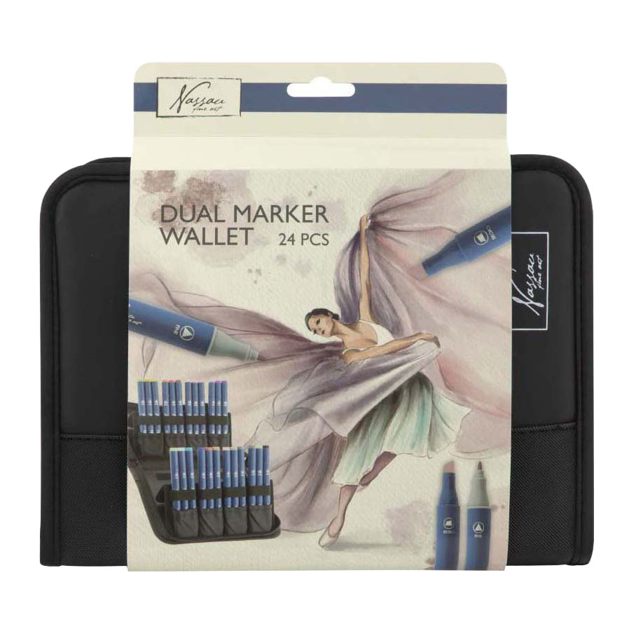 Nassau Marker Case mit 24 Schuss Doppelmarkern