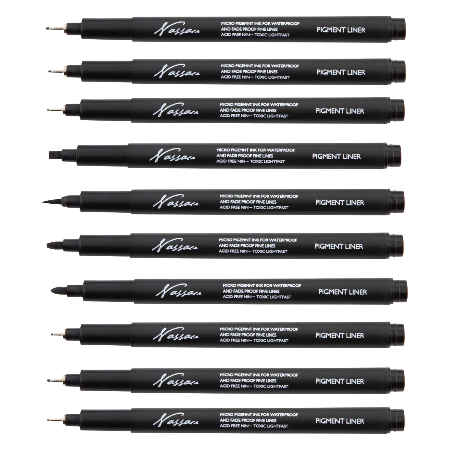 Nassau Fineliners Set - 10st.