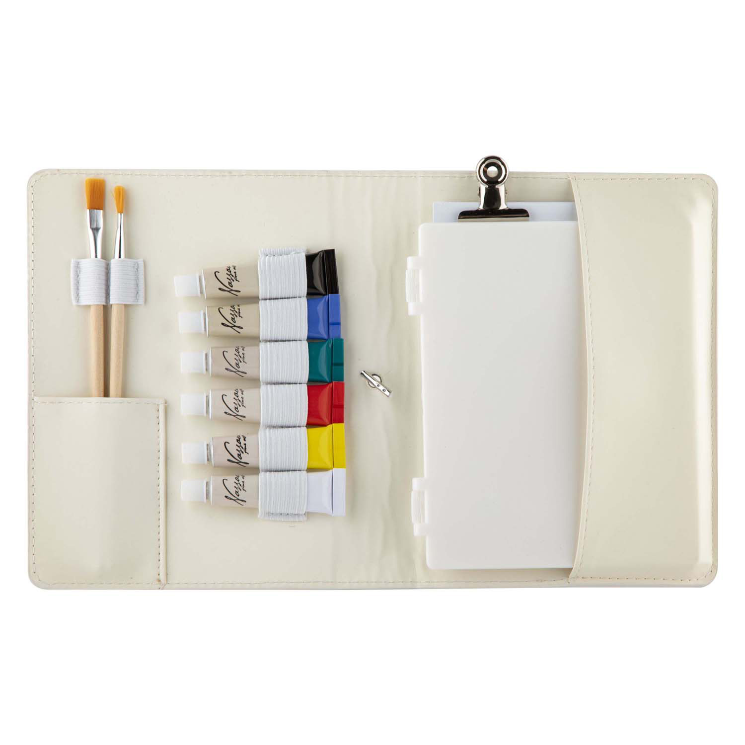 Nassau Acryl Opbergmap incl. Verf en Penselen