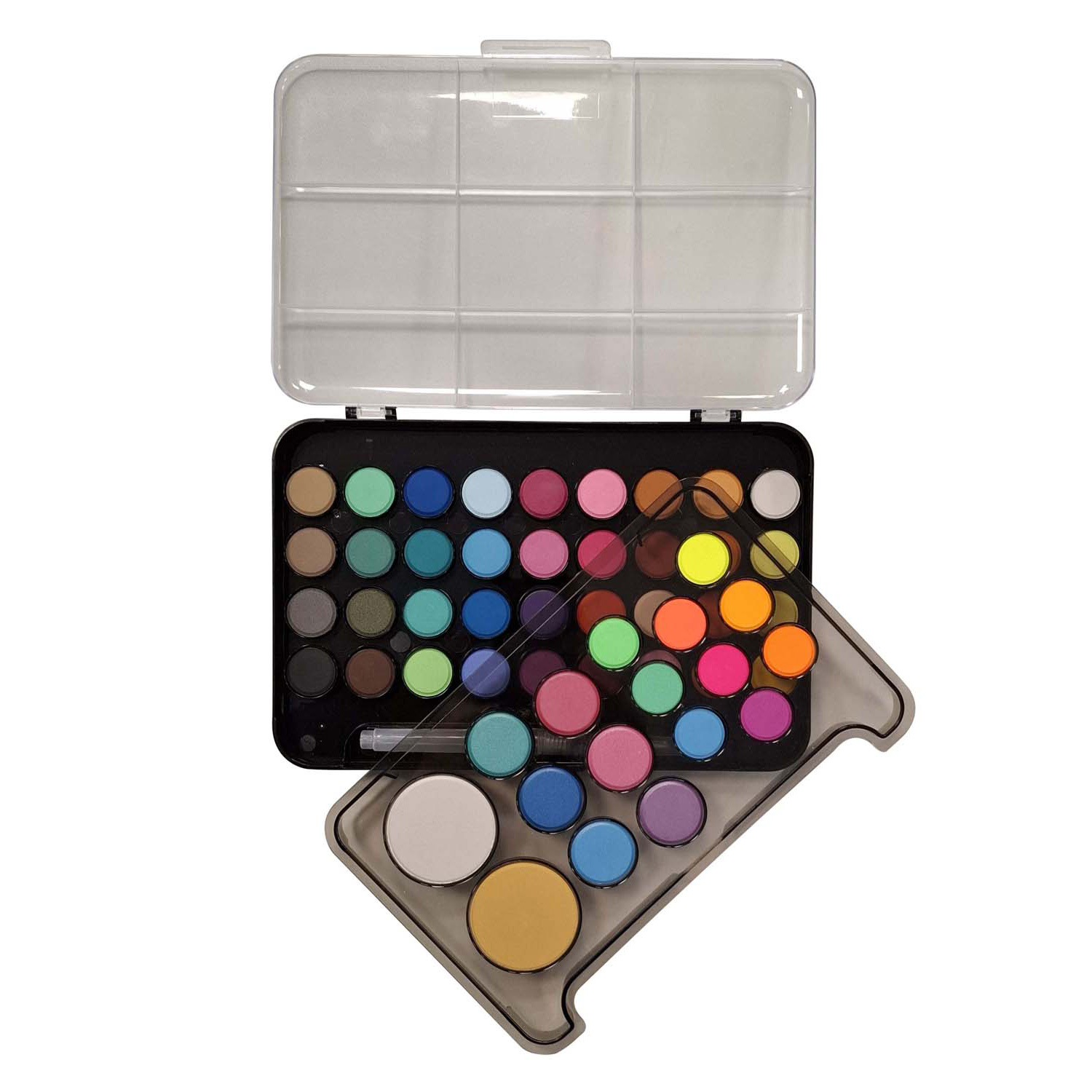 Nassau Aquarel Verfset met Palet - 36 Kleuren