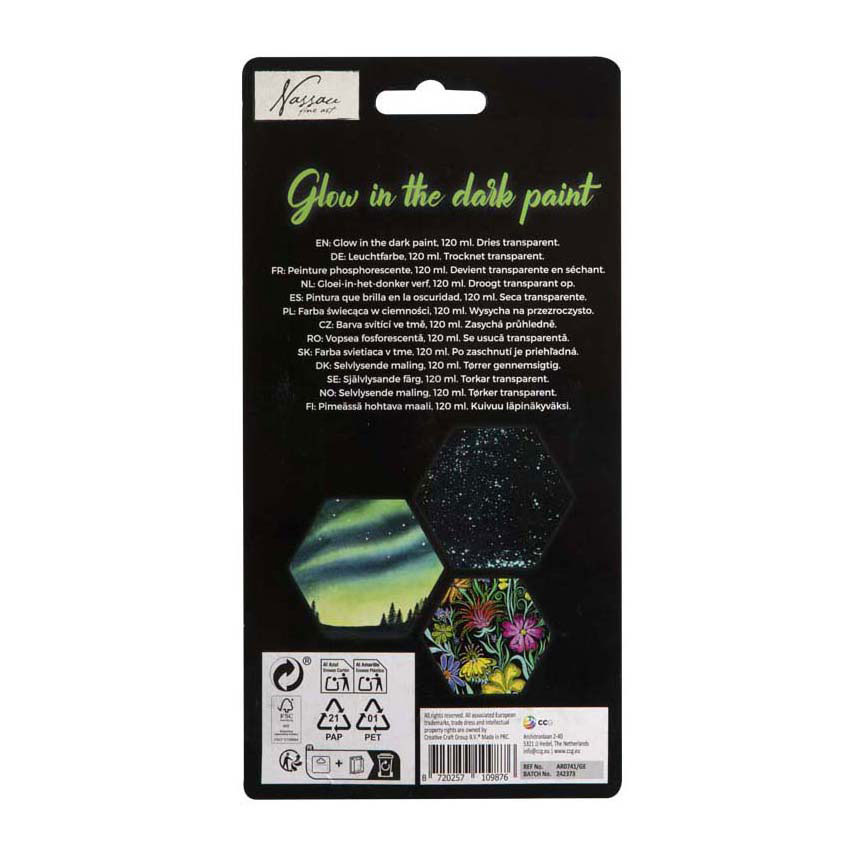 Nassau Glow-in-the-Dark Verf - 120 ml