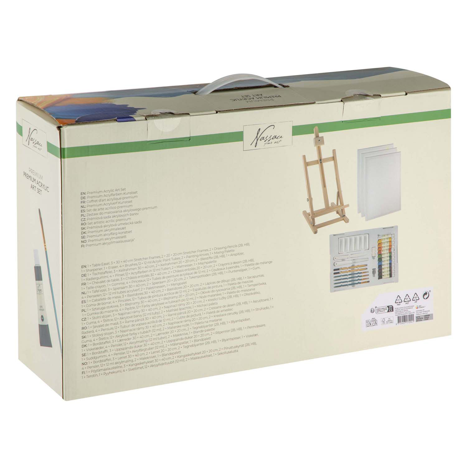 Nassau Premium Acryl Kunstset - 28st.