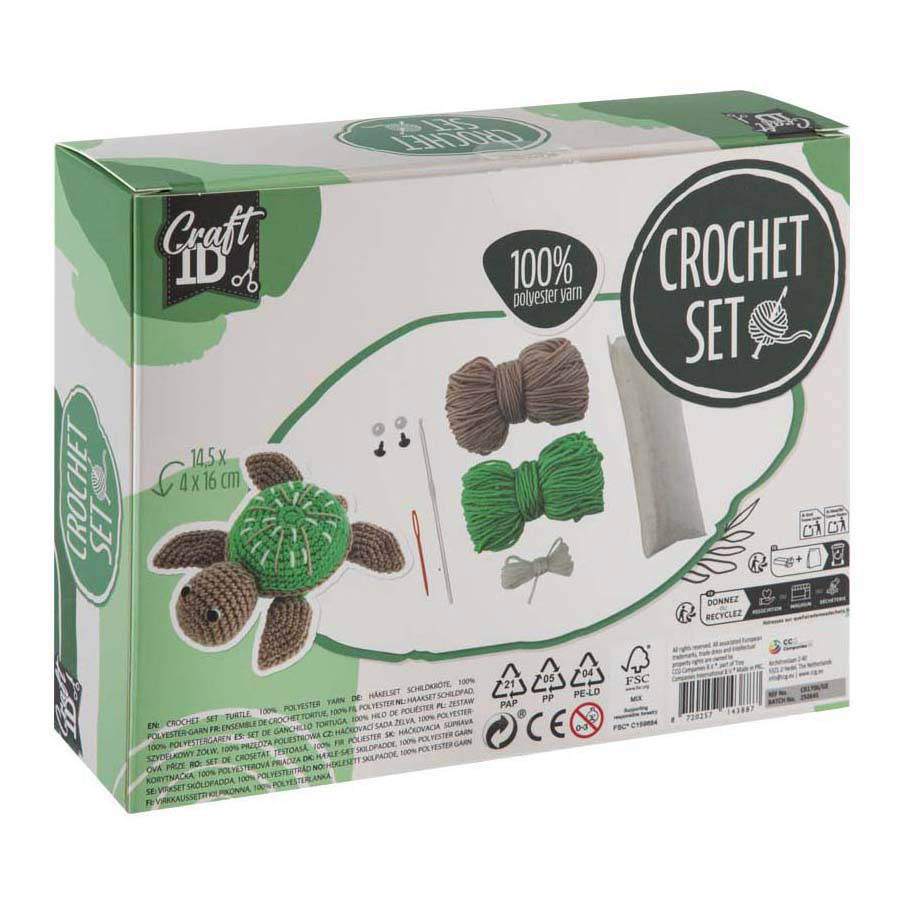 Haakpakket Schildpad - incl. Naald en Draad