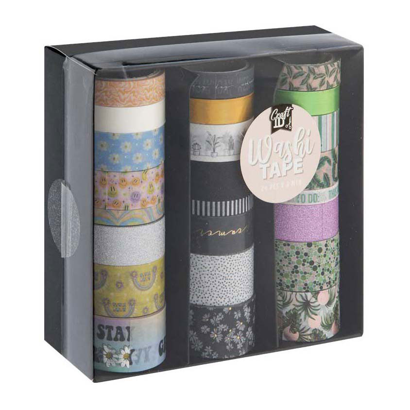 Washi Tape 3m - 24st.