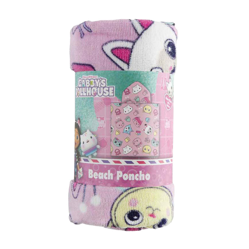 Poncho de plage pour maison de poupée Gabby - 60x60cm