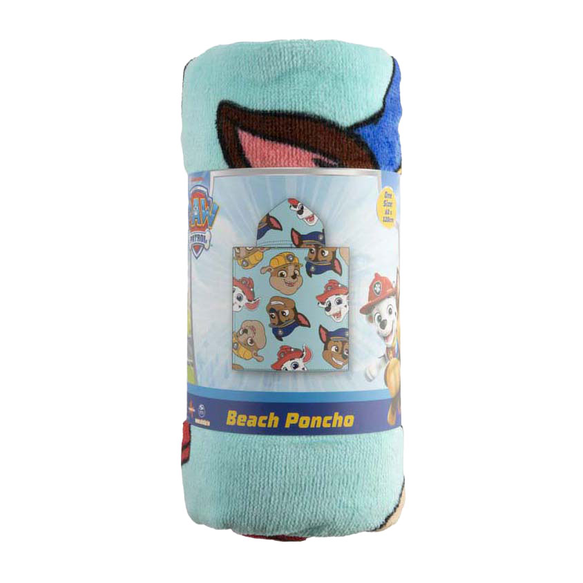 Paw Patrol Strandponcho - 60x60cm