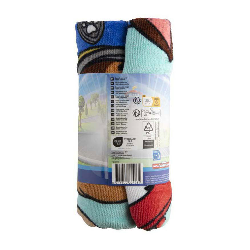 Paw Patrol Strandponcho - 60x60cm