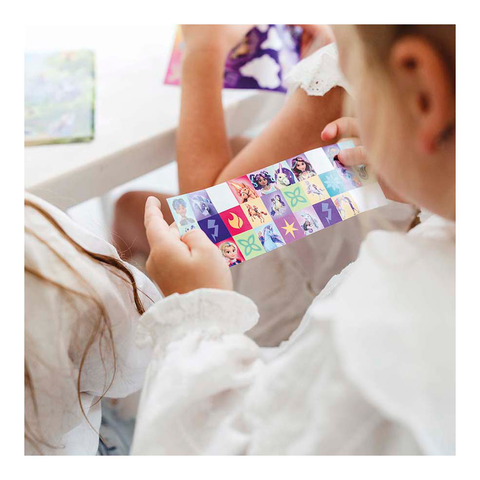 Ensemble d'autocollants Totum Unicorn Academy - 3 planches + 1 fond