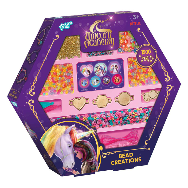 Ensemble de perles Totum Unicorn Academy