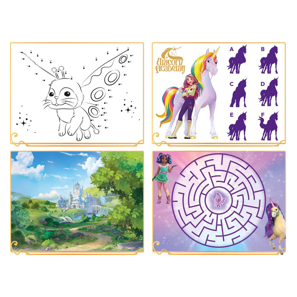 Totum Unicorn Academy Super Stickerset - 8 Vellen