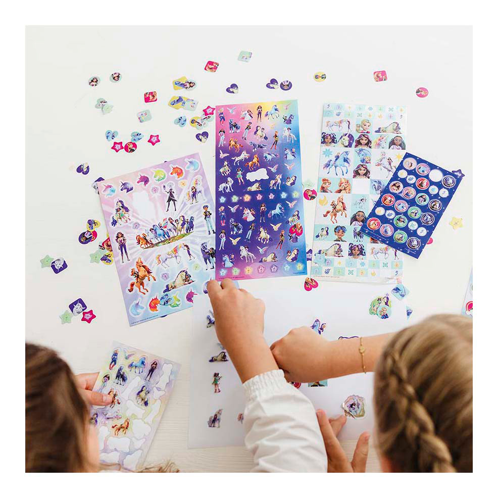 Totum Unicorn Academy Super Stickerset - 8 Vellen