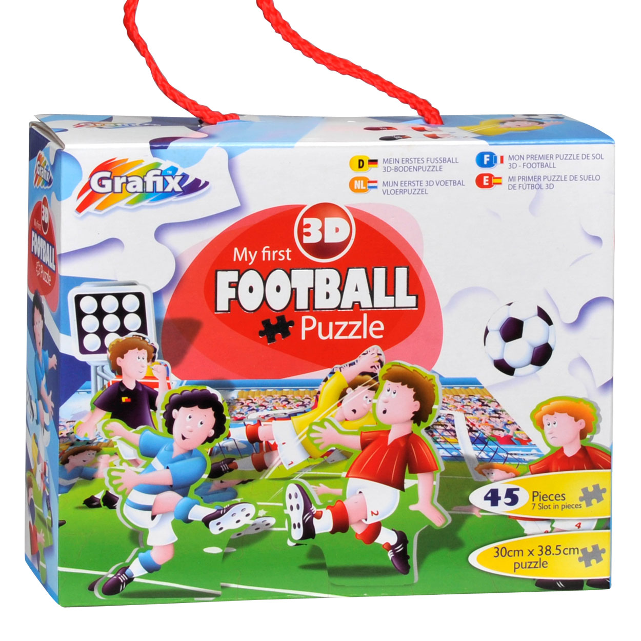 3D Vloerpuzzel Voetbal