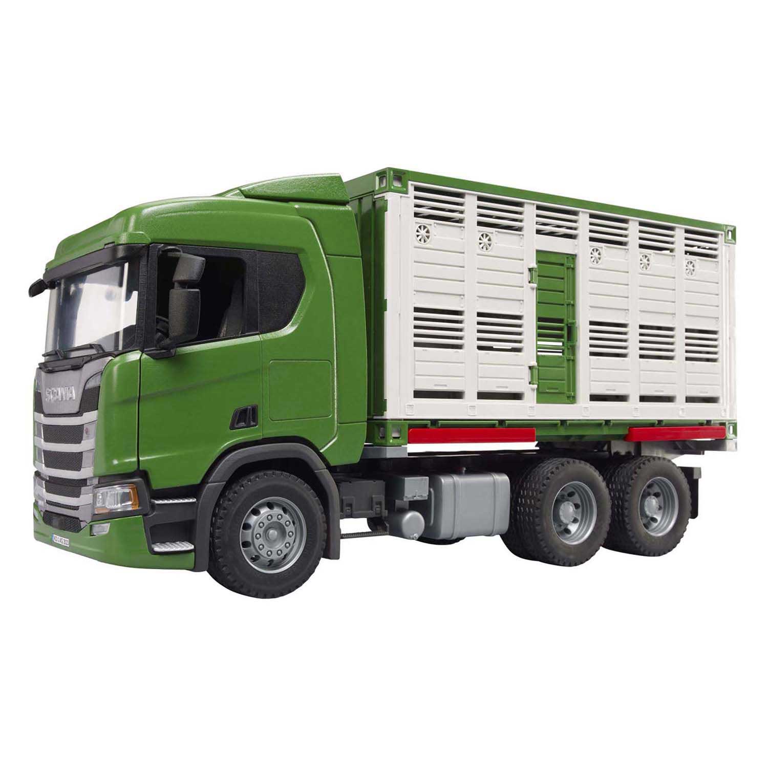 Bruder Scania Super 560R Veetransportwagen met Koe