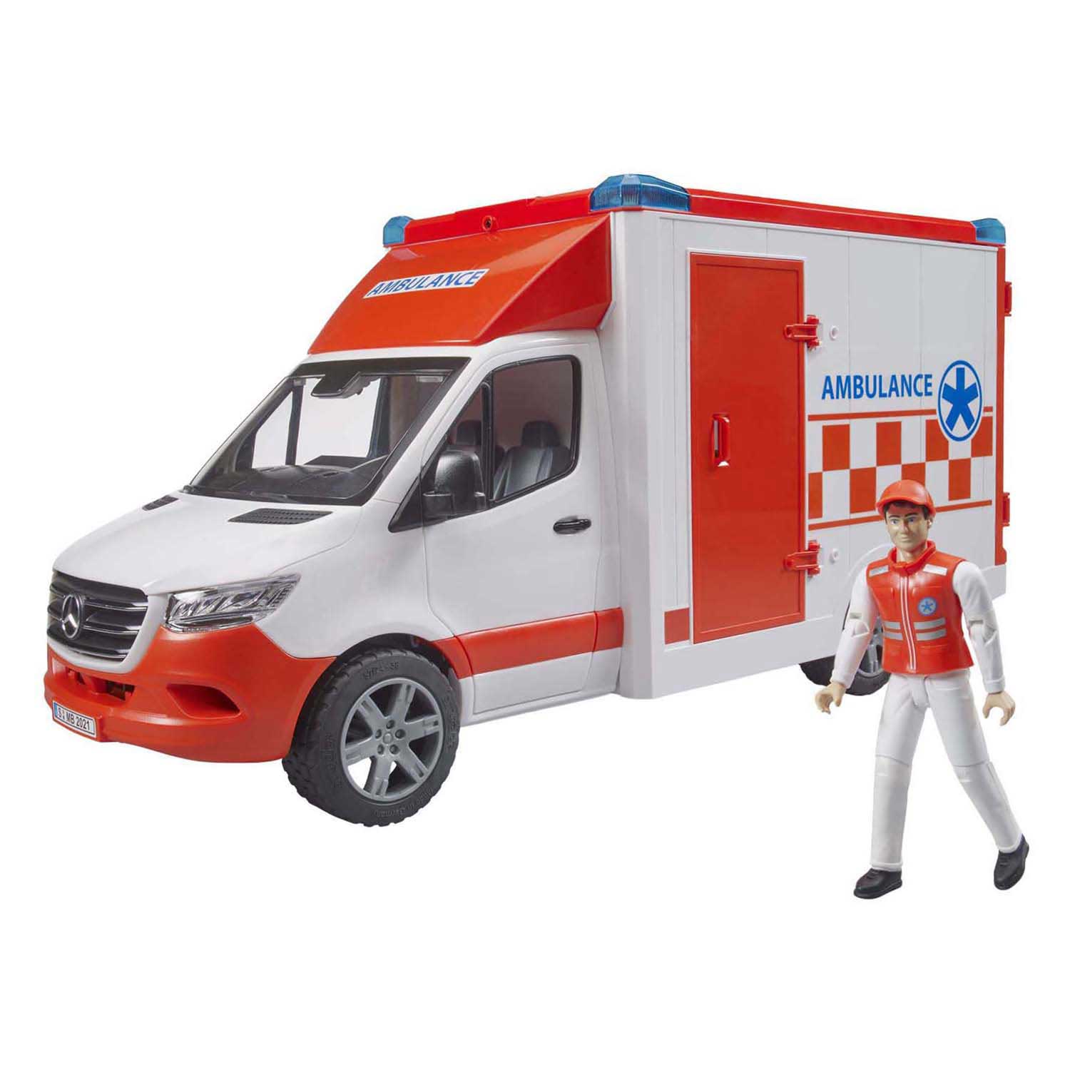 Ambulance Bruder Mercedes Benz Sprinter avec sirène