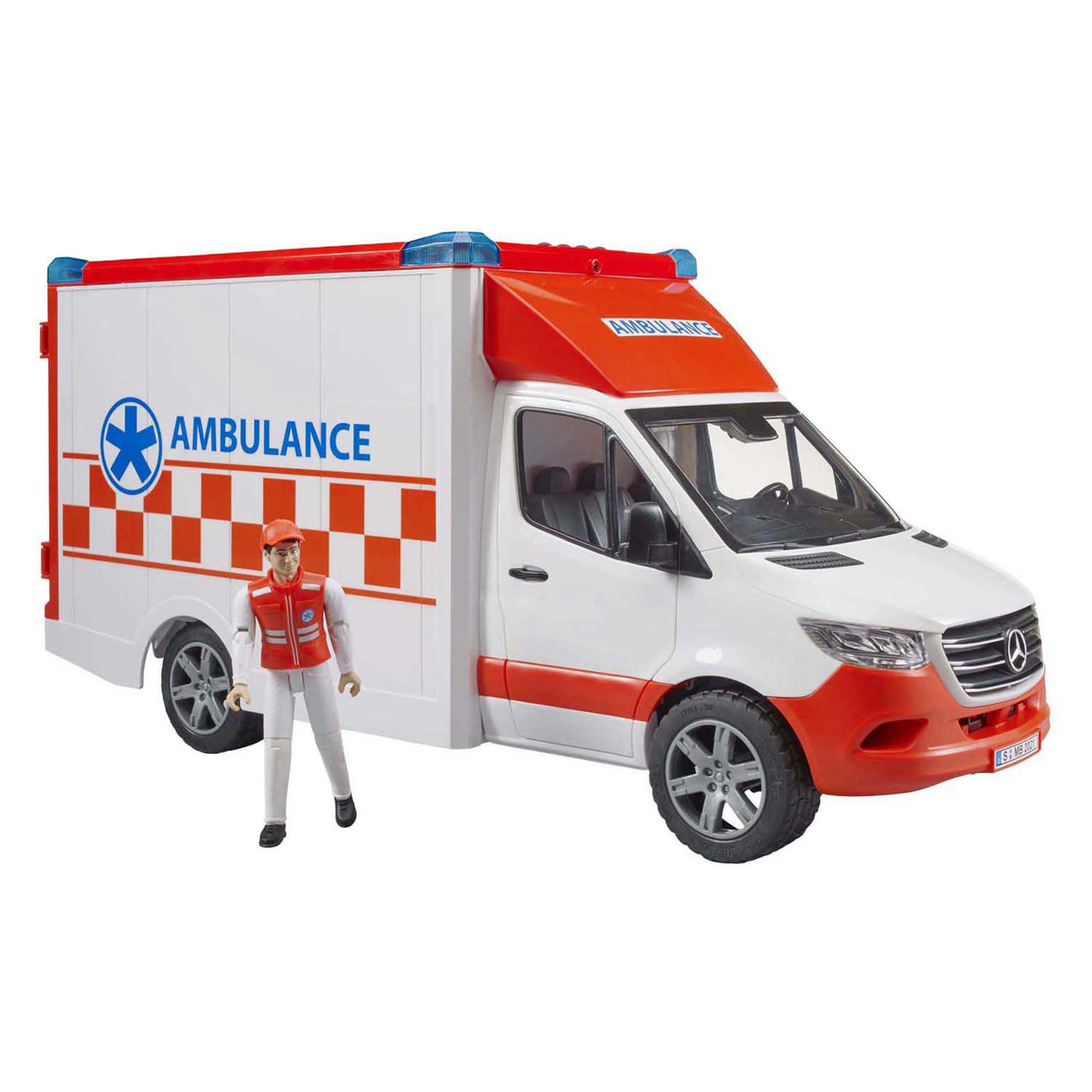 Ambulance Bruder Mercedes Benz Sprinter avec sirène