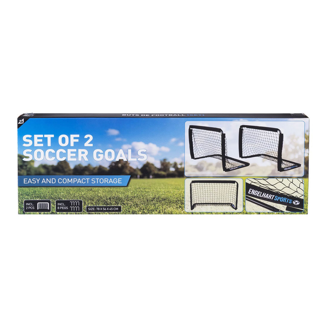 Voetbaldoeltjes Zwart, 2st